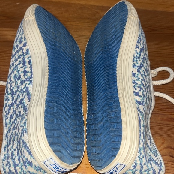 Startas Blue and Cream Lace Up‎ Sneakers size 40 or US 9 Made in Croatia - Picture 10 of 10